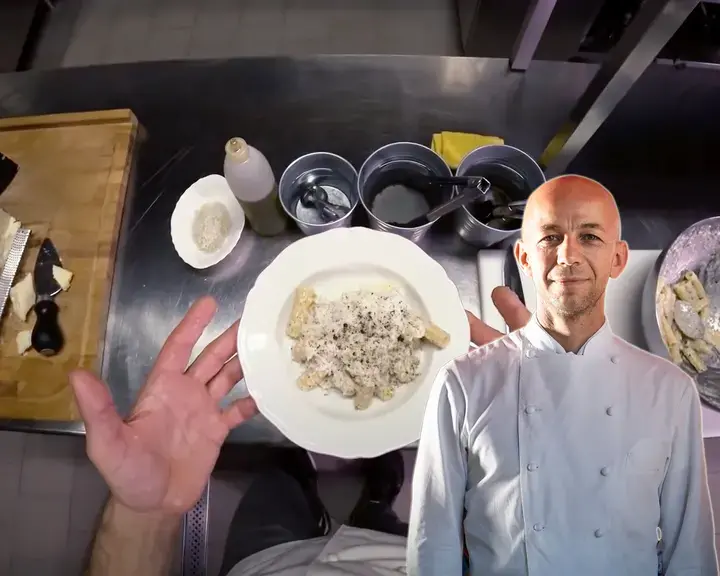 Through the eyes of the chef  Cacio e Pepe Camanini