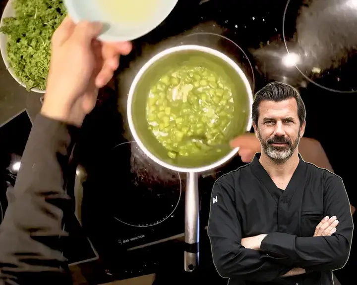 Through the eyes of the chef Caminada gnocchetti