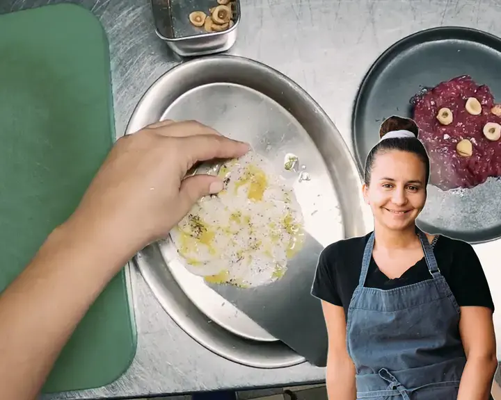 Through the eyes of the chef Hattab beet tartare