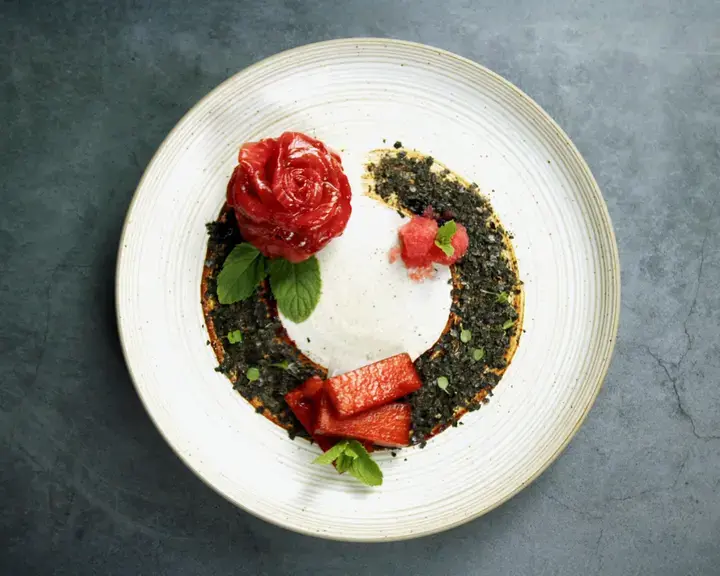 The secrets of Fine Dining watermelon sushi