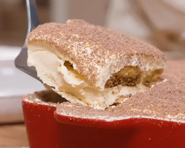 The secrets of Italian Food tiramisu