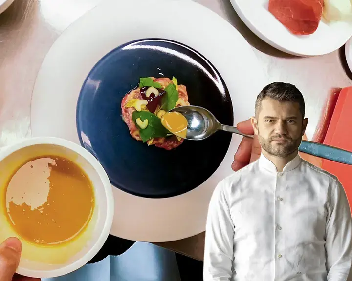 Through the eyes of the chef Bartolini steak tartare