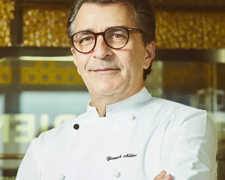 Chef Yannick Alléno.