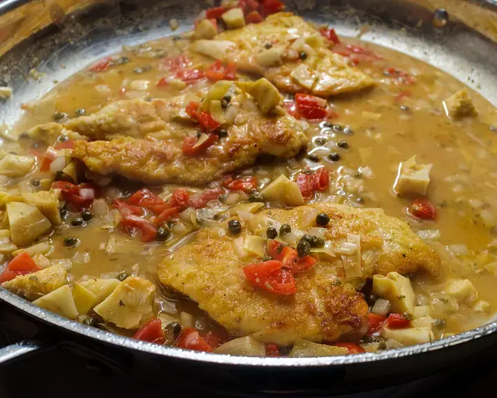 veal piccata - Fine Dining Lovers