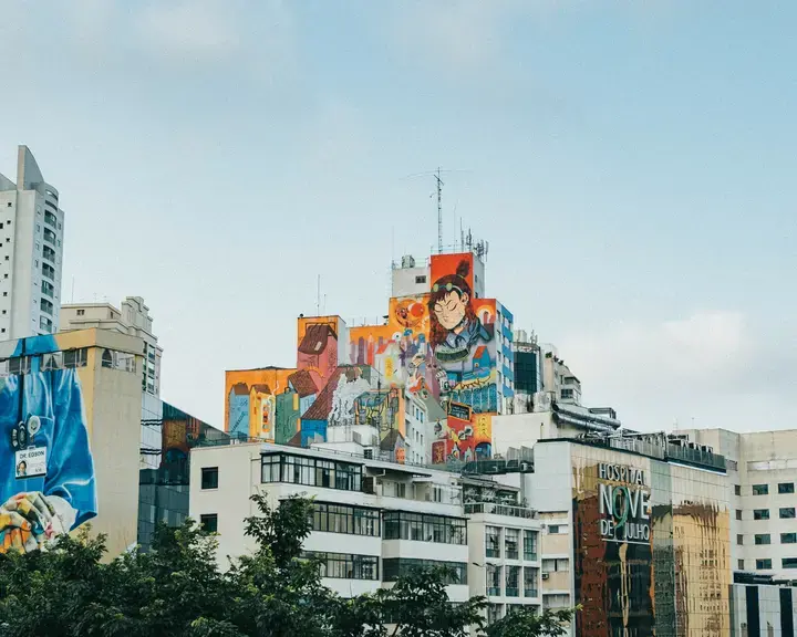 São Paulo city scene.