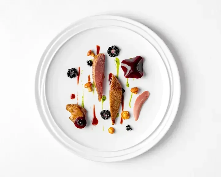 Dish at Mauro Colagreco at Raffles London at The OWO.