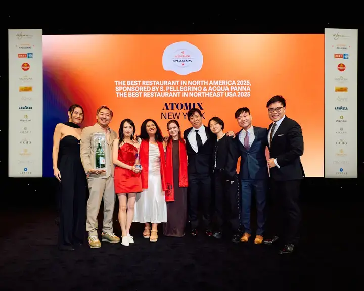 Atomix team at North America's 50 Best Restaurants 2025.