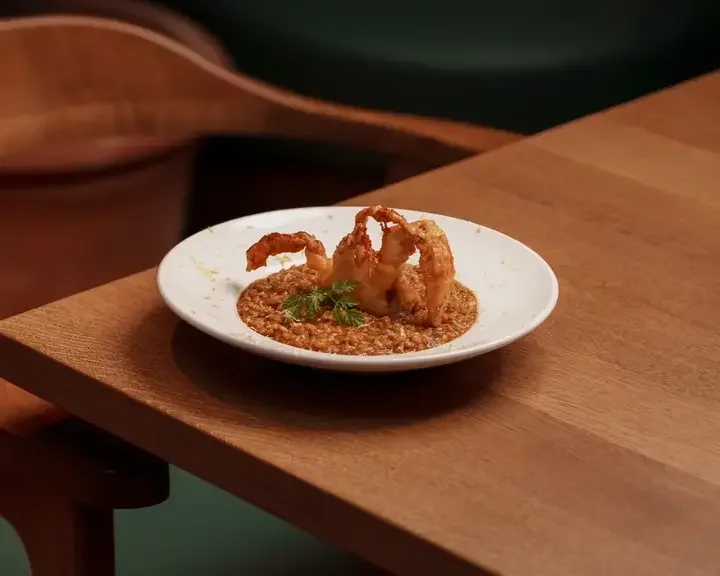 Arroz de marisco at Legado.