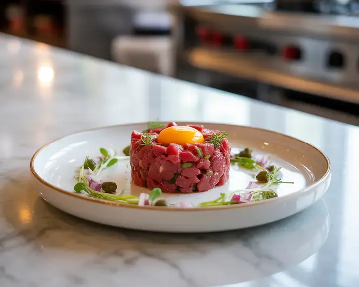 steak tartare beef - Fine Dining Lovers