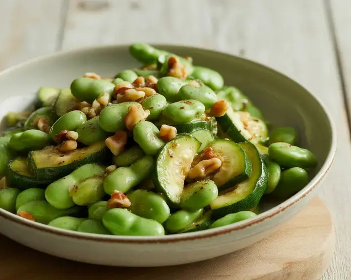 Broad bean salad - Fine Dining Lovers