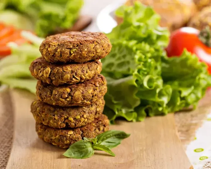 lentil burger - Fine Dining Lovers