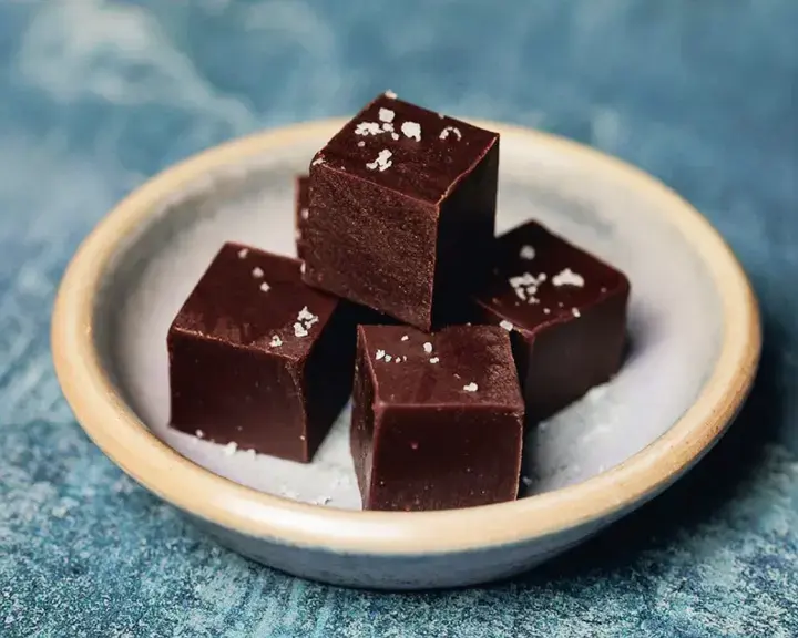 Chocolate and whisky fudge by Calum Montgomery.
