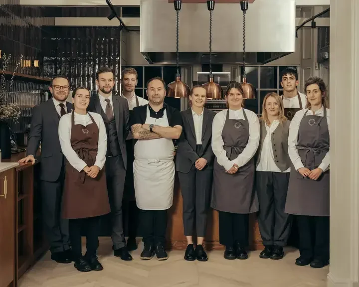 Stuart Ralston with the Lyla team.