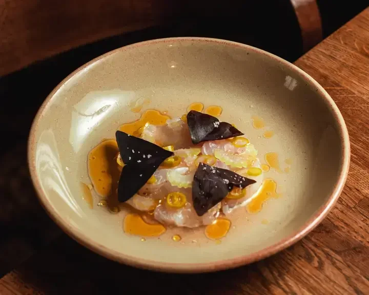 Cured hake at 10 Tib Lane in Manchester.