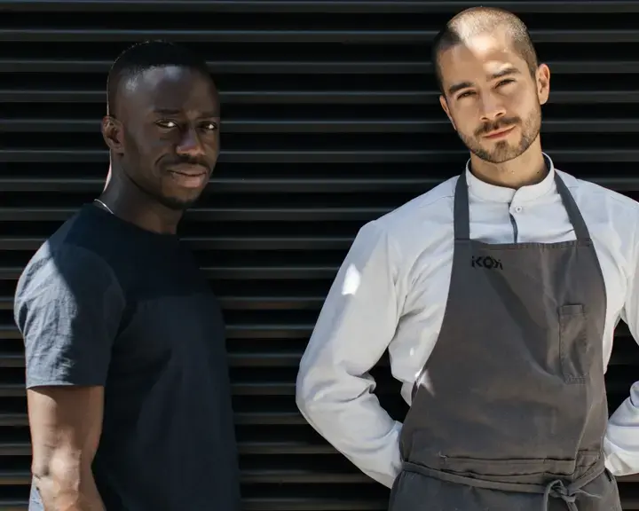 Iré Hassan-Odukale and Jeremy Chan.