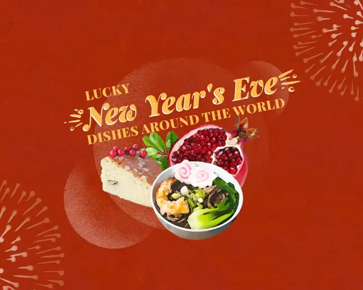 The world's luckiest dishes.