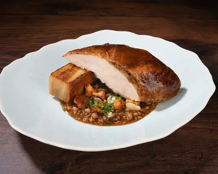 Michelin-starred roast chicken and sides from Northcote at Home.