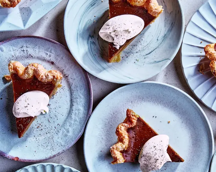 Caramelized Honey Pumpkin Pie by Claire Saffitz