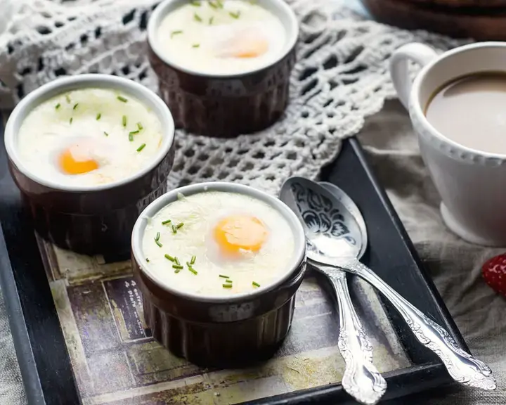 shirred eggs -  Fine Dining Lovers