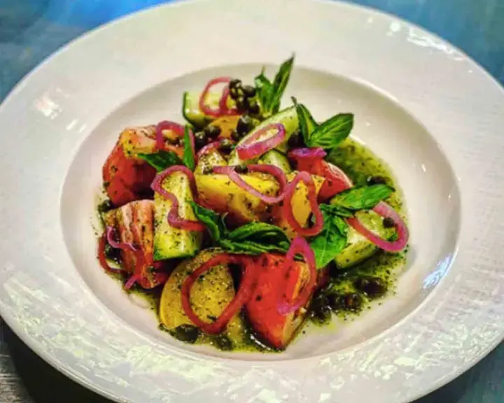 one of the Alinea dishes